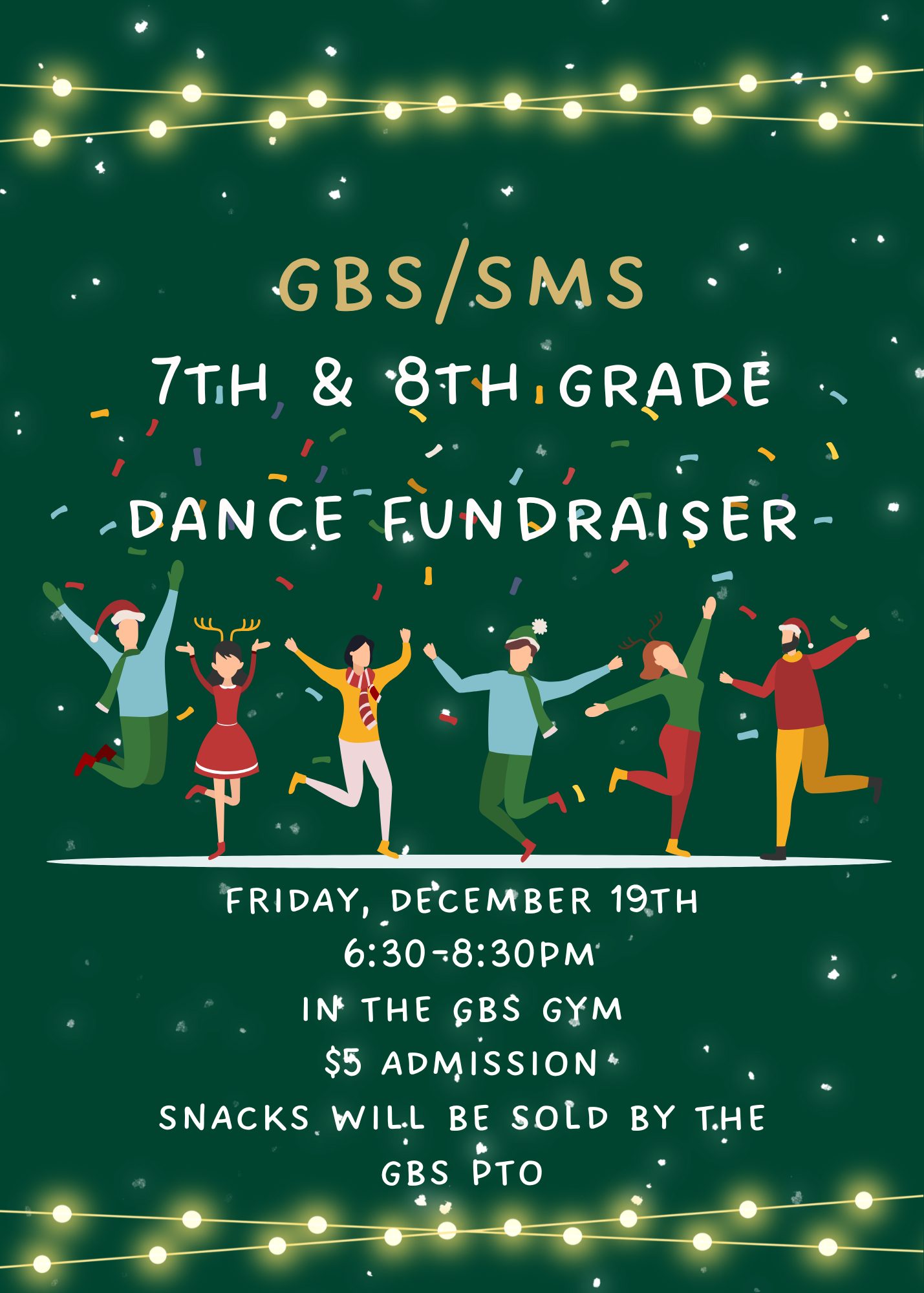 7/8th Grade Dance this Friday!